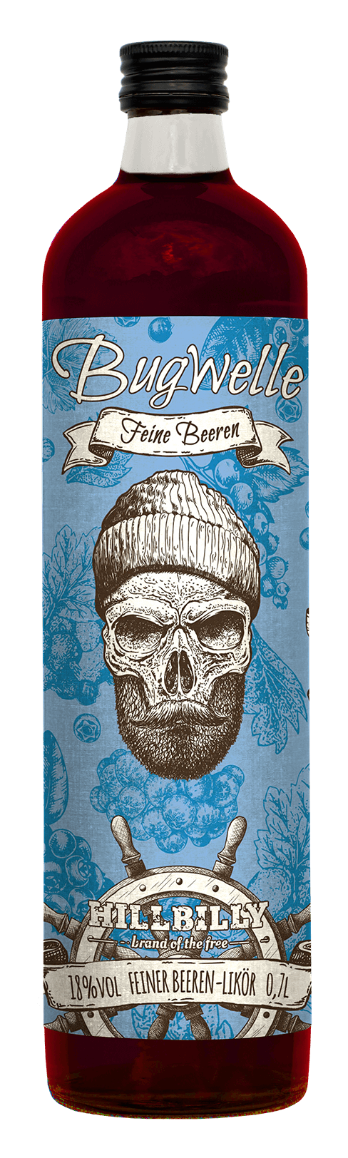 HILLBILLY Bugwelle Feine Beeren • 18%vol. • 700ml