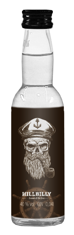 HILLBILLY Friesen-Gin Double-Shot • 40%vol. • 40ml