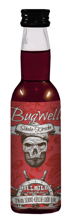 HILLBILLY Bugwelle Schoko-Kirsche Double-Shot • 18%vol. • 40ml