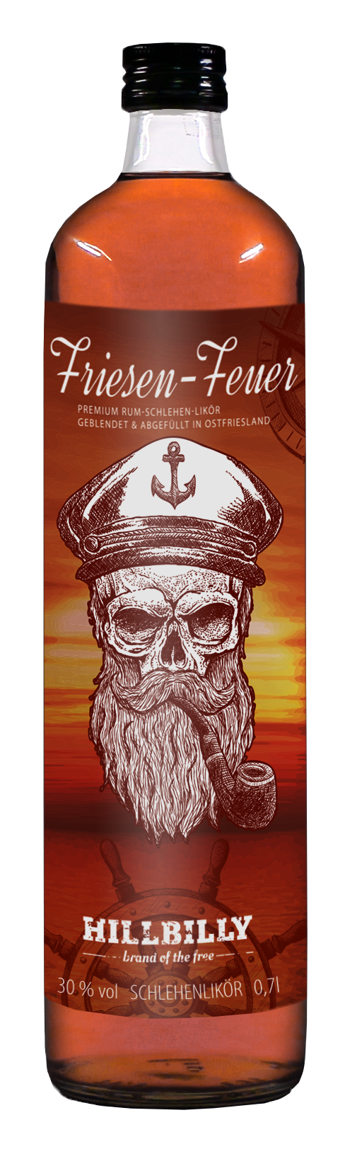 HILLBILLY Friesen-Feuer • 30%vol. • 700ml